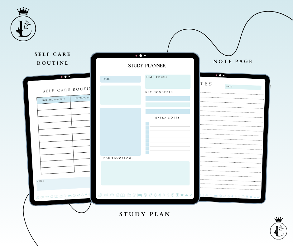 Productivity Planner, Goodnotes, iPad Planner, Printables 2025 2026 2027+