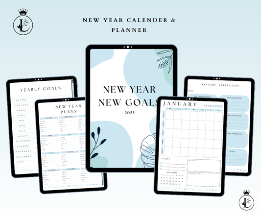 Your Personal Digital Planner, Goodnotes, iPad & Android Planner, 2025 2026 2027+ OVER 40 PAGES!!