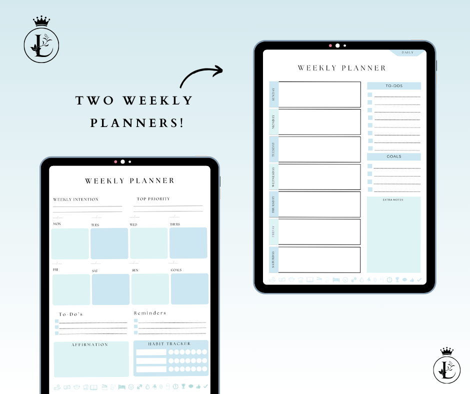 Your Personal Digital Planner, Goodnotes, iPad & Android Planner, 2025 2026 2027+ OVER 40 PAGES!!